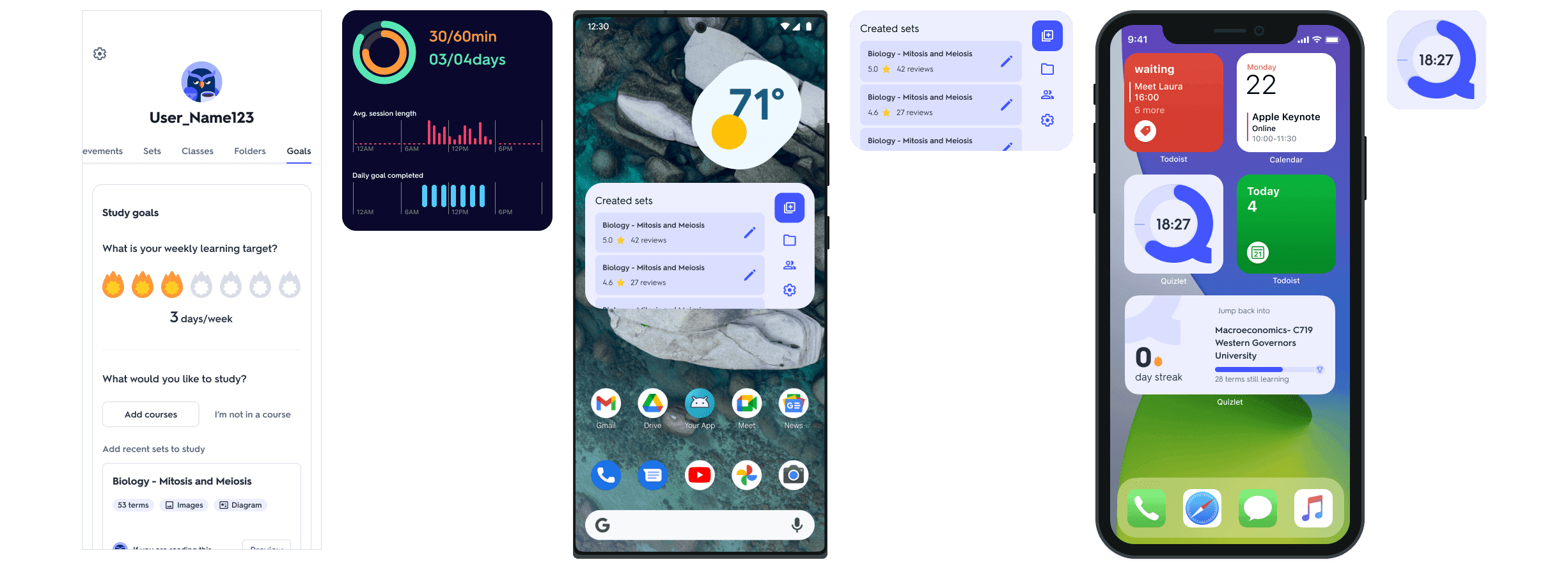 Future widget concepts